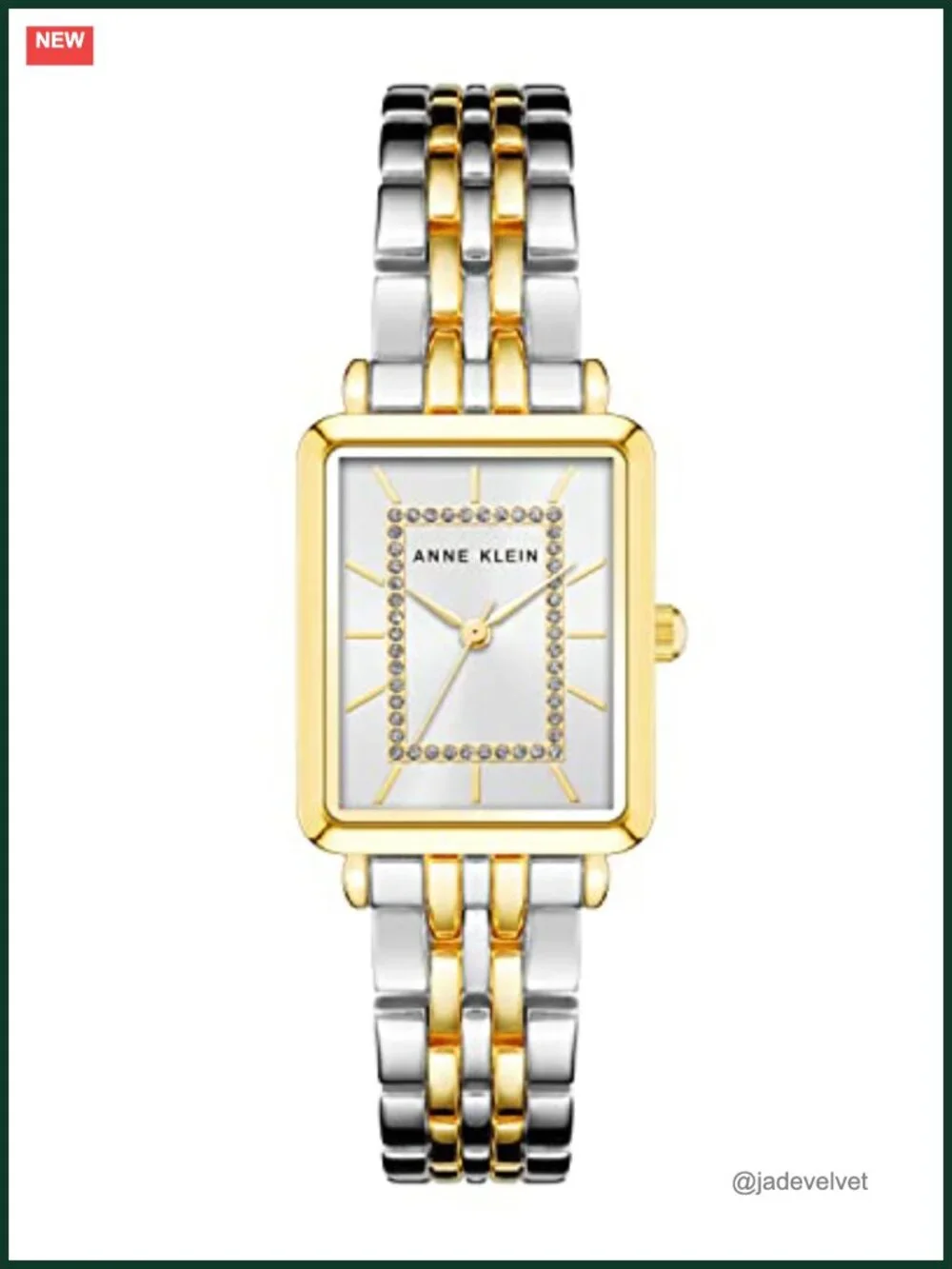 Glitter Accented Bracelet Watch - Women's Dress